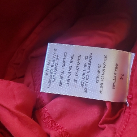 Slink Jeans Curvy Dark Pink Sz. 14 Jeans - Picture 11 of 16